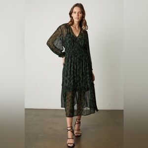 Velvet by Graham & Spencer Kendra Long Sleeve Boho Dress